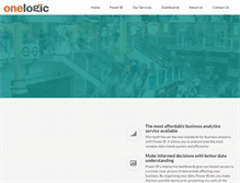 Tablet Screenshot of onelogic.ca